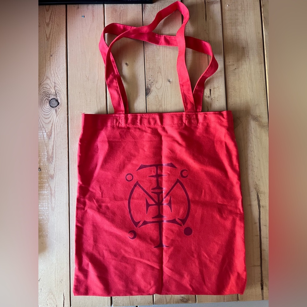 Florence + The Machine “Everybody Scream” Red Tote Bag Exclusive Rare Amoeba - Picture 2 of 2